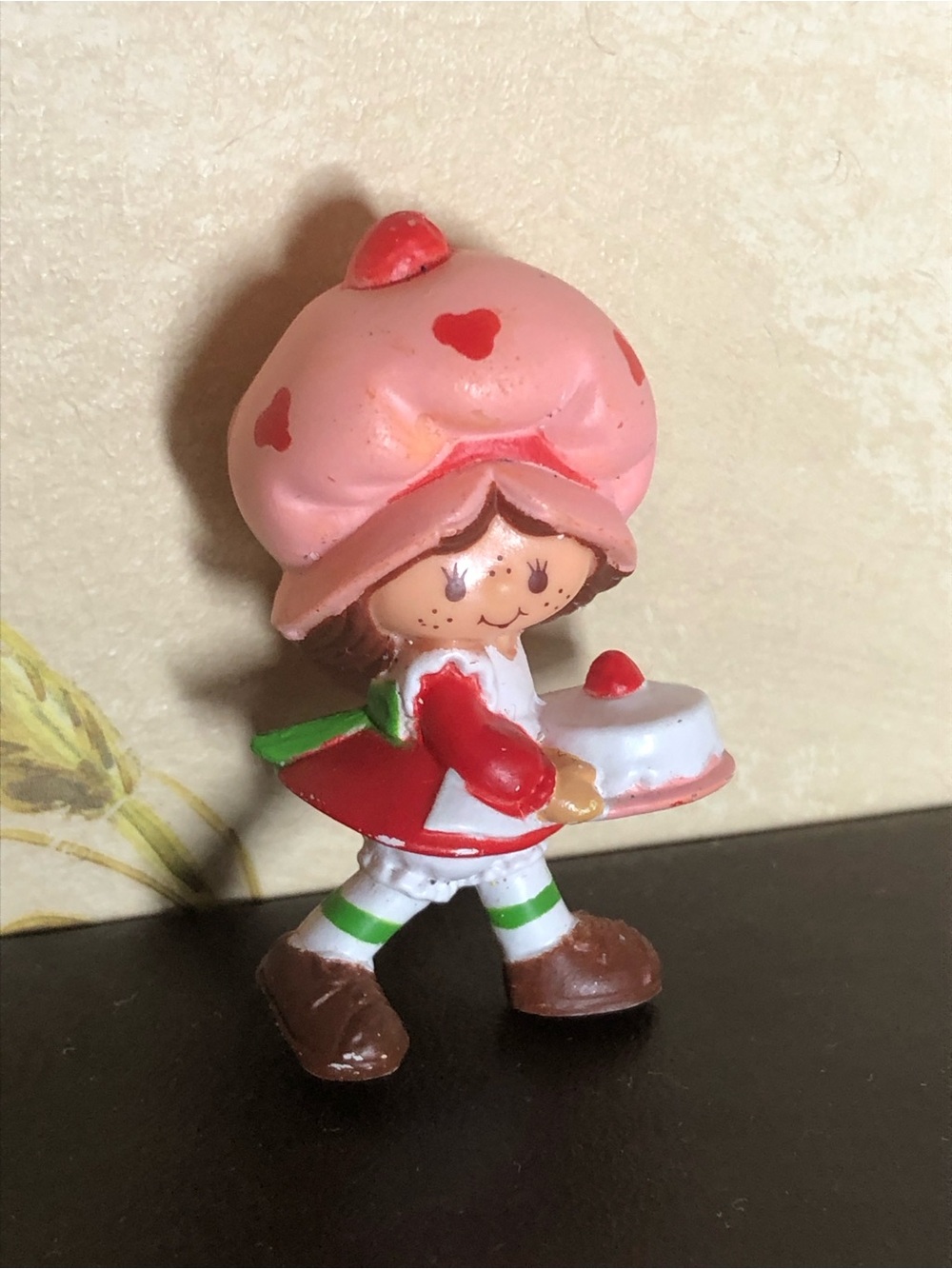 Strawberry Shortcake Vintage Scented PVC Figure Strong Strawberry Scent Toy